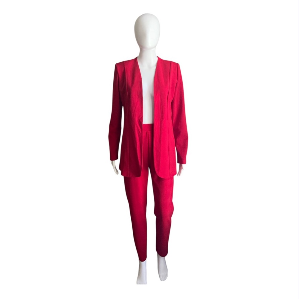 Fashion Nova Elegant Red Women's Pantsuit Size M